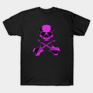 Glam Rock Skull Guitars T-Shirt